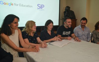 Directores de Google for Education Latinoamérica y SIP sellan alianza