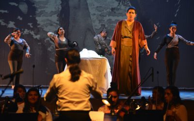 Alumnos llenan el Teatro CorpArtes en funciones de la Opera Orfeo y Eurídice