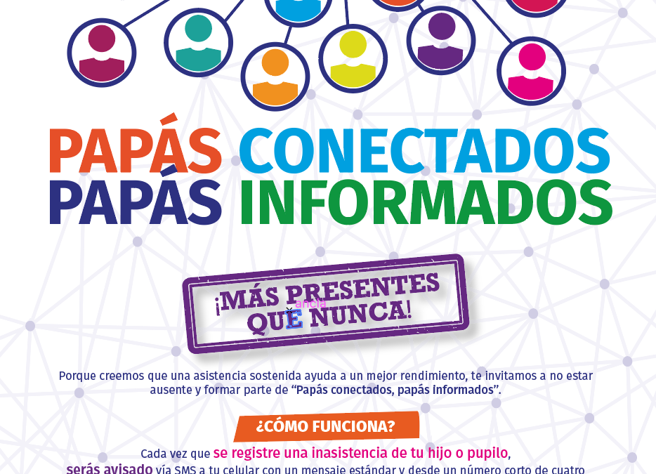 Ya son 16 los colegios integrantes del programa “Papás conectados, Papás informados”