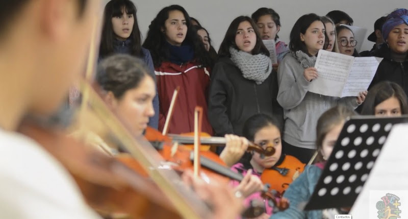 Coro SIP participa de campamento de invierno en Panguipulli