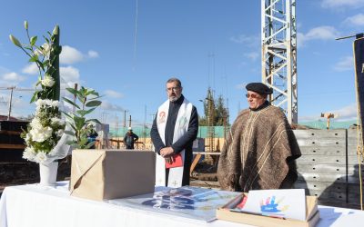 Colegio Arturo Matte Larraín bendice la obra del nuevo edificio para la Enseñanza Media