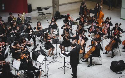 Orquesta del Colegio Presidente José Joaquín Prieto se presentó en el Centro Cultural La Moneda