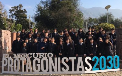 Alumnos SIP de Educación Media participan de Protagonistas 2030 de El Mercurio