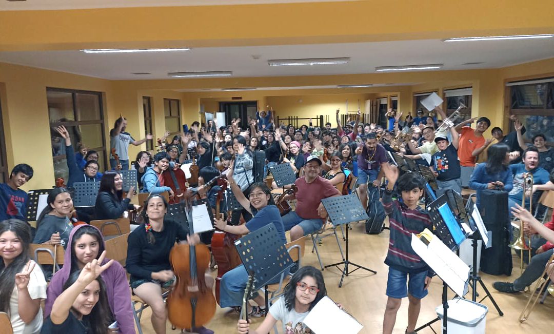Orquesta SIP dará dos conciertos en Lonquimay junto a estudiantes de la Araucanía
