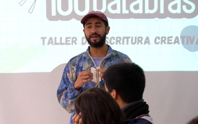 Santiago en 100 palabras: Estudiantes SIP participan de taller especial de Fundación Plagio