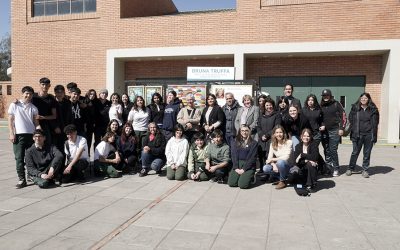 #ExperienciaSIP: Artista Bruna Truffa visita el Colegio Los Nogales