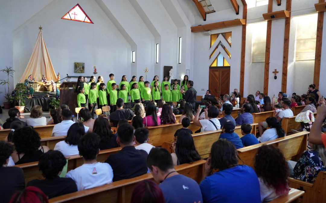 Orquesta y coro del Colegio Jorge Alessandri Rodríguez presentó su último concierto de 2023