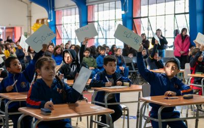 Estudiantes de Educación Básica participan en el concurso de Cálculo Mental SIP 2024