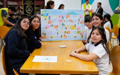 Estudiantes SIP dicen «Alto al Calentamiento Global» con divertido juego japonés