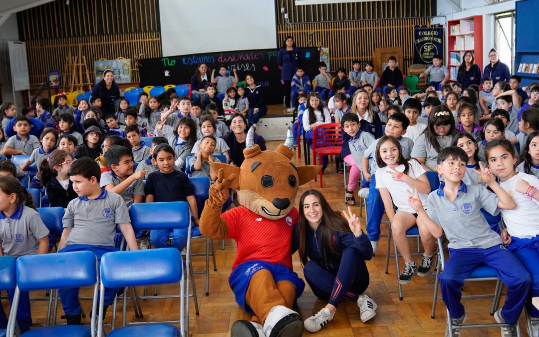 “Los Cuentos de Dupu” llegan a la SIP para motivar el deporte desde la infancia junto a Valentina Toro
