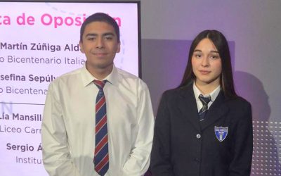 Congreso Futuro: Estudiante del Liceo Bicentenario Italia participa en Debate de Exhibición