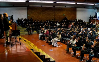 Concierto Orquesta de Luz en colegio Jorge Alessandri Rodríguez