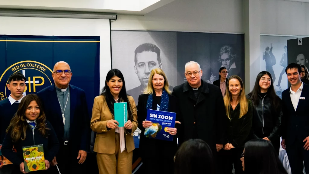 Ministra de Ciencia y Cardenal Chomalí conversaron con estudiantes SIP sobre los desafíos de la inteligencia artificial