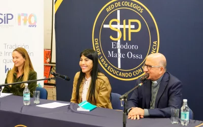 Ministra de Ciencia y cardenal Fernando Chomalí conversaron con estudiantes SIP sobre los desafíos de la inteligencia artificial