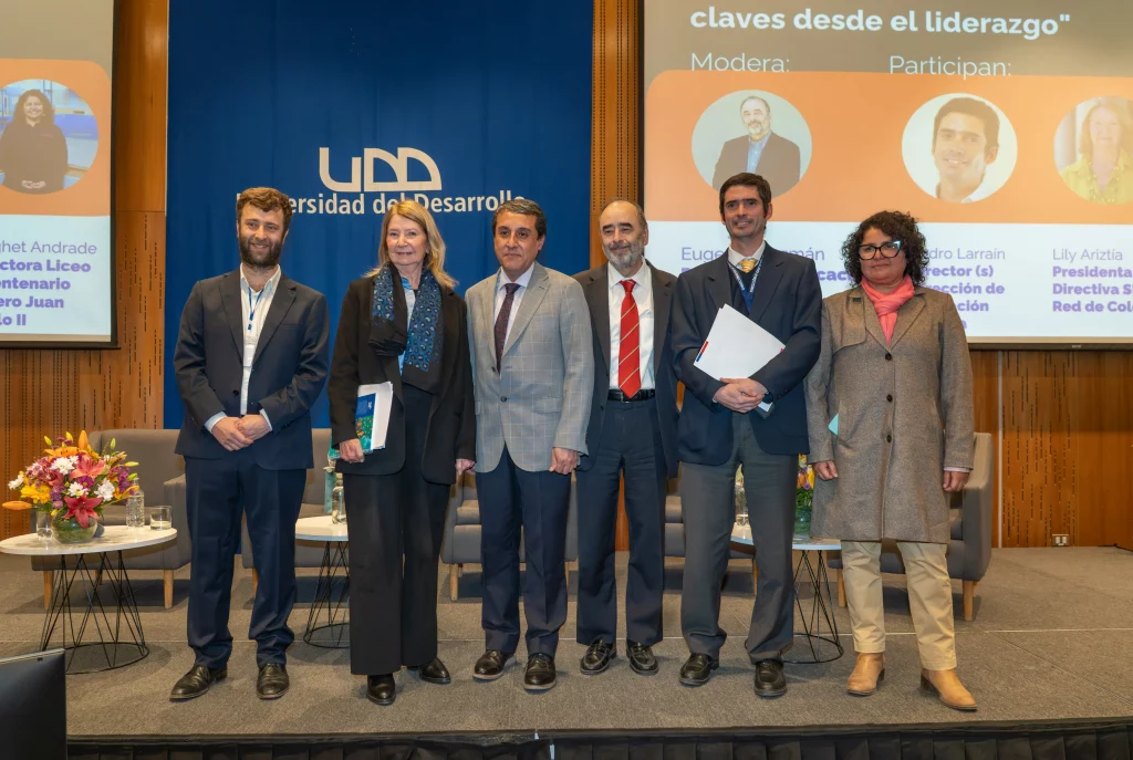 Liderazgo que transforma: experiencia SIP fue protagonista en seminario internacional de la UDD sobre mejora educativa