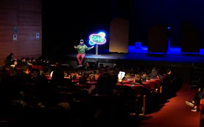 Estudiantes SIP ven obra Eclipse en Teatro Nacional Chileno