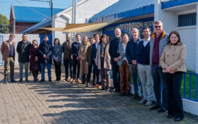 Colbún visita el Colegio Jorge Alessandri Rodríguez para conocer de cerca su labor educativa